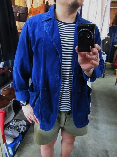 今秋の注目株★ Kato ・・・ Indigo CORDUROY JACKET!★!_d0152280_10113226.jpg