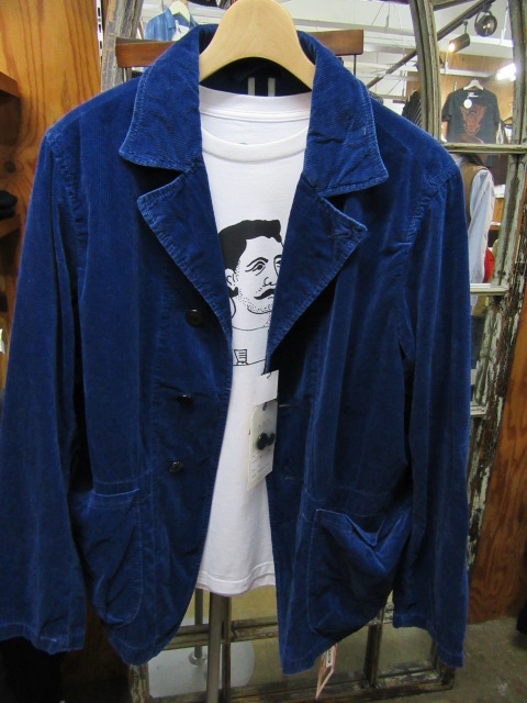 今秋の注目株★ Kato ・・・ Indigo CORDUROY JACKET!★!_d0152280_1011531.jpg