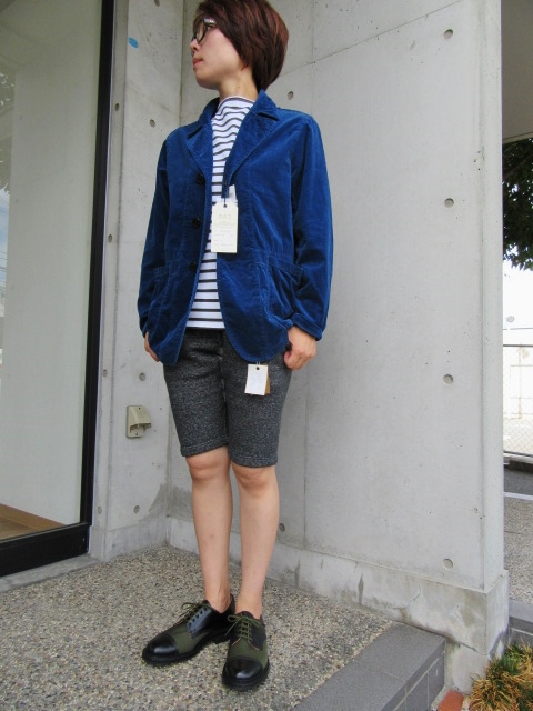今秋の注目株★ Kato ・・・ Indigo CORDUROY JACKET!★!_d0152280_1064471.jpg