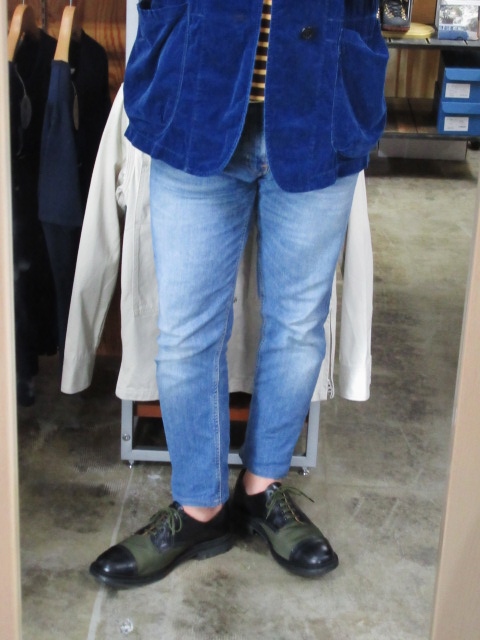 今秋の注目株★ Kato ・・・ Indigo CORDUROY JACKET!★!_d0152280_1085035.jpg