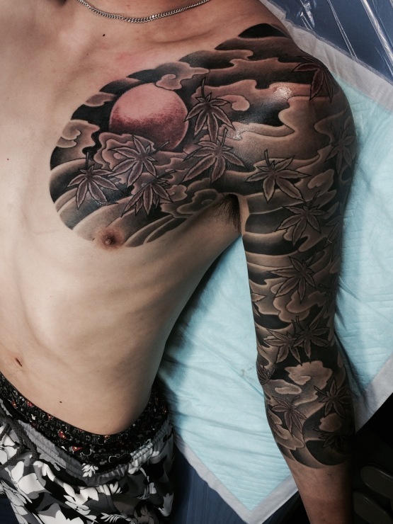 奈良刺青 奈良和彫り 奈良刺青 Scorpion Tattoo