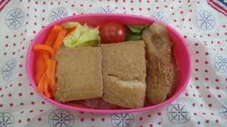厚揚げ弁当~♪_f0374160_17231787.jpg