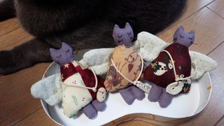 追加のねこ天使作りました♪_f0374160_17323738.jpg