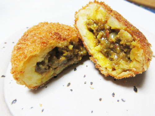 美味しい♪ドライカレーコロッケ 安登のジョバンニ_e0175370_16415215.jpg