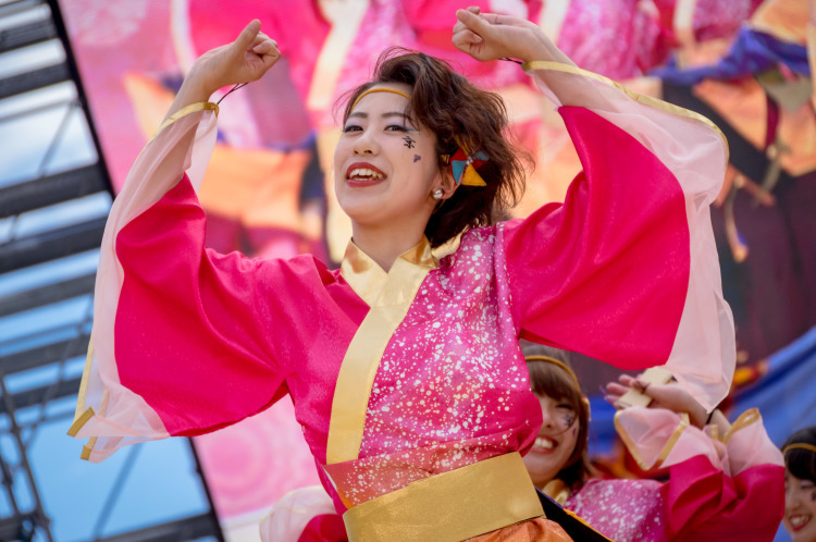 にっぽんど真ん中祭り16 京炎そでふれ 京小町 祭りびと 踊りびと