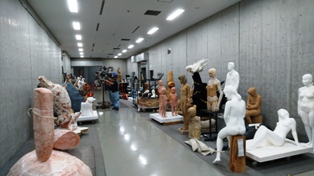 作業日誌(第80回記念新制作展作品搬入・審査作業)_c0251346_1750630.jpg