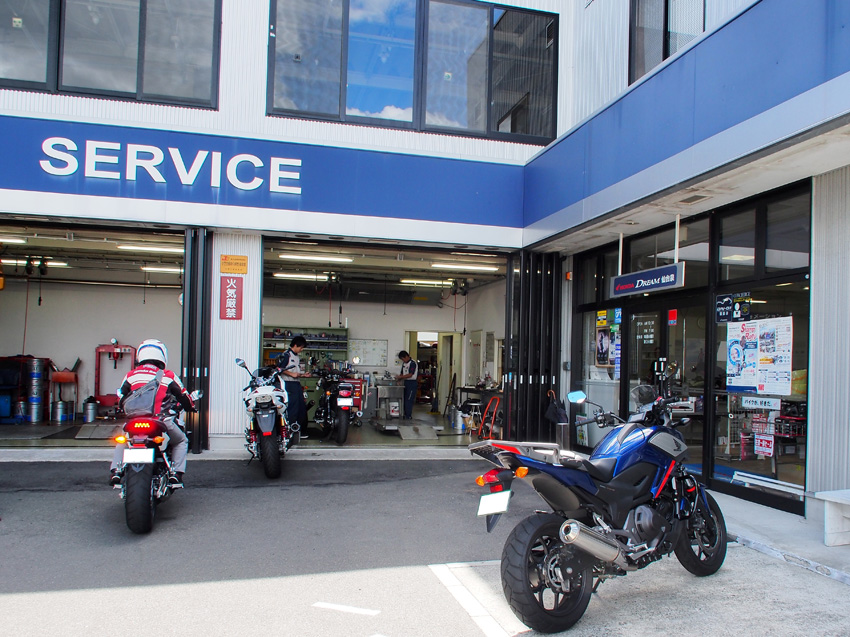 Nc750x １２ヶ月点検 風とバイクと俺と
