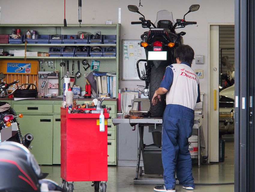 Nc750x １２ヶ月点検 風とバイクと俺と