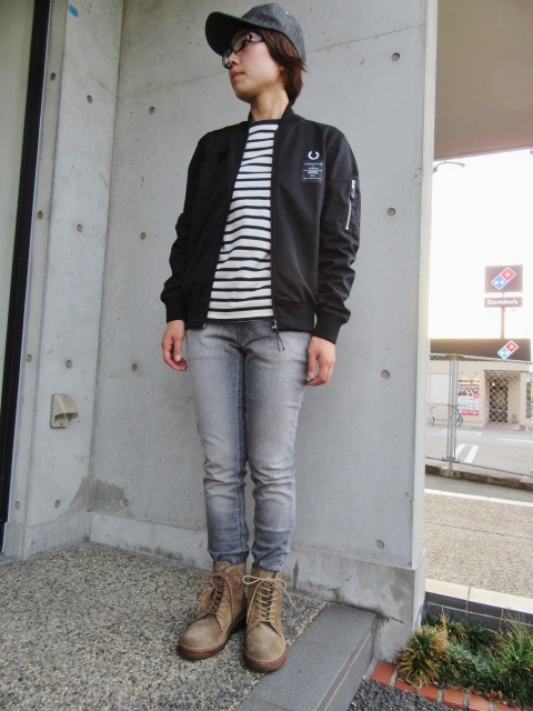 ART COMES FIRST CONTRAST SLEEVE TRACK JACKET スタイル!★!_d0152280_16163678.jpg
