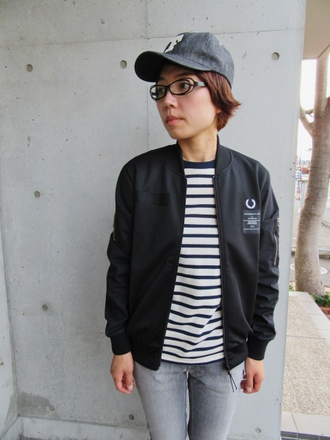 ART COMES FIRST CONTRAST SLEEVE TRACK JACKET スタイル!★!_d0152280_16164628.jpg