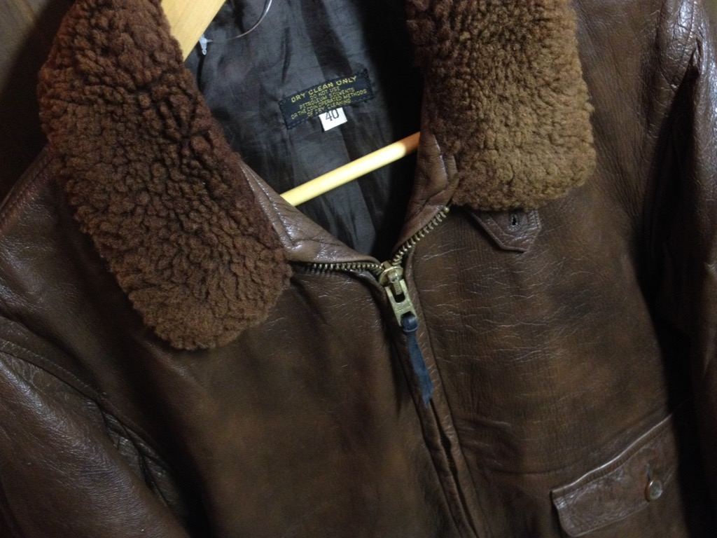 神戸店9/17(土)スーペリア入荷!#6 Willis & Geiger G-1 Flight JKT,Leather Item!!!_c0078587_16322569.jpg