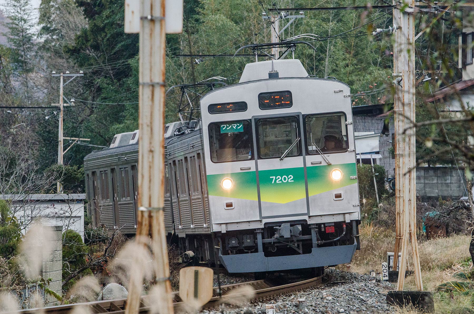 秩父鉄道 7000系 / 7002F : SKY LOUNGE GARDEN -transporter side-