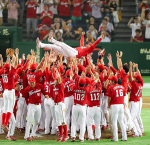 広島カープが前回優勝した1991年 お散歩アルバム 花粉の季節