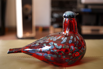iittal Birds by Toikka -Ruby bird red & cranberry : buckの気ままな