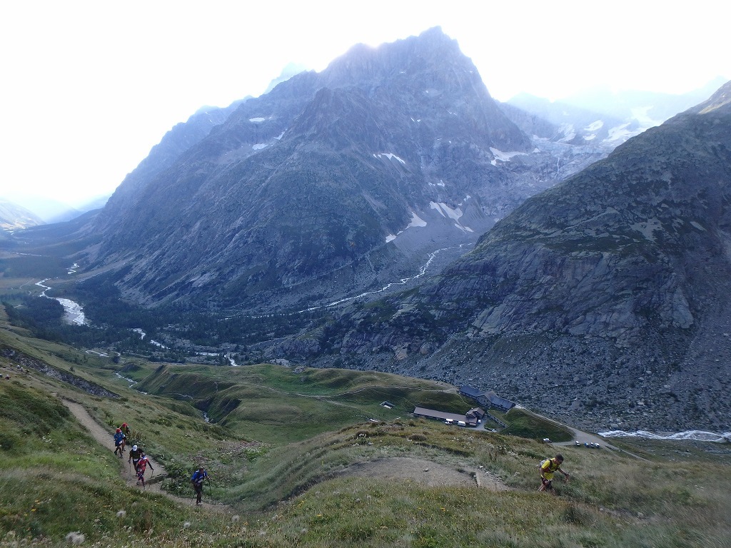 ＵＴＭＢ２０１６　レース当日（クールマイユールからゴールまで）_c0337813_17580125.jpg