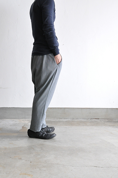 NO CONTROL AIR　P/C Melange Tricot Sarueru Easy Pants (Grey Top)_d0120442_1555197.jpg