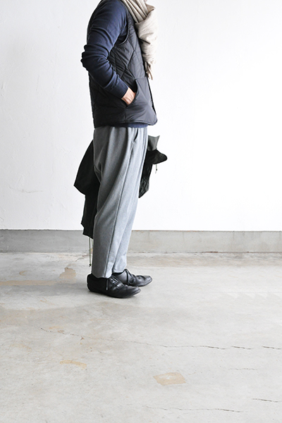 NO CONTROL AIR　P/C Melange Tricot Sarueru Easy Pants (Grey Top)_d0120442_156139.jpg