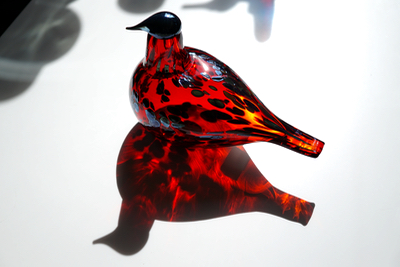 iittal Birds by Toikka -Ruby bird red & cranberry : buckの気ままな 