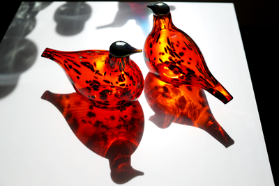 iittal Birds by Toikka -Ruby bird red & cranberry : buckの気ままな