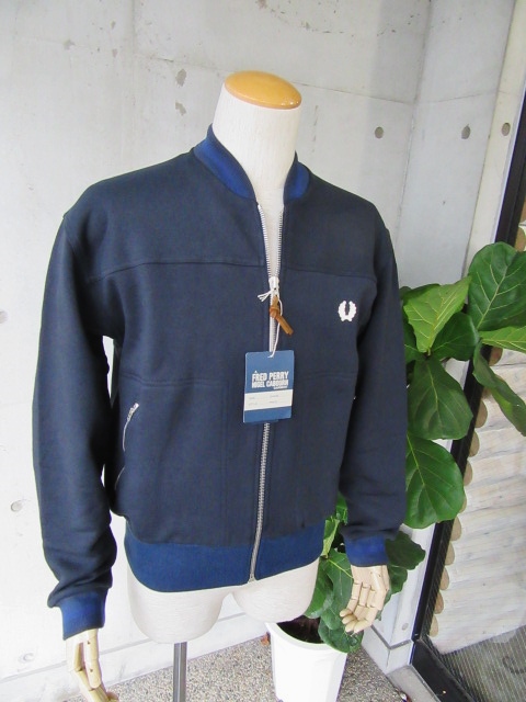 FRED PERRY × Nigel Cabourn ・・・ Military SWEAT BOMBER JACKET STYLE!★!_d0152280_344827.jpg
