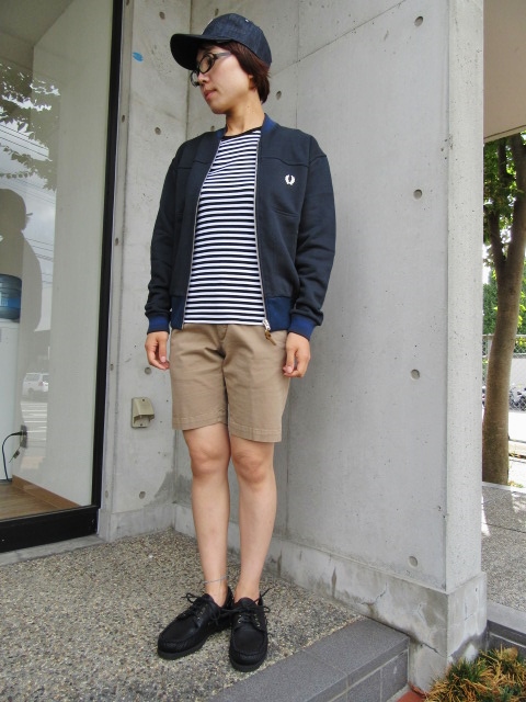 FRED PERRY × Nigel Cabourn ・・・ Military SWEAT BOMBER JACKET STYLE!★!_d0152280_348138.jpg