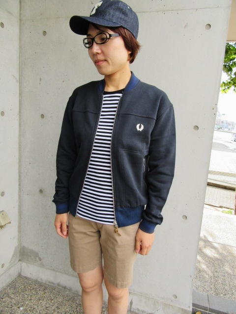FRED PERRY × Nigel Cabourn ･･･ Military SWEAT BOMBER JACKET STYLE！★！_d0152280_3481575.jpg