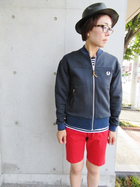 FRED PERRY × Nigel Cabourn ･･･ Military SWEAT BOMBER JACKET STYLE！★！_d0152280_3501180.jpg