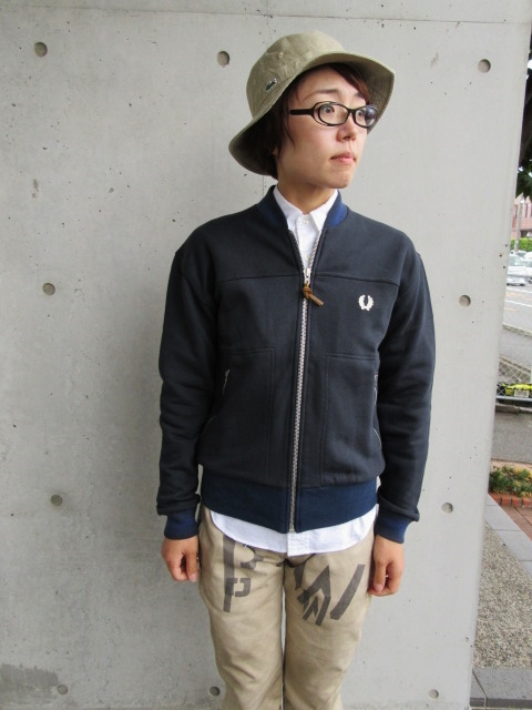 FRED PERRY × Nigel Cabourn ･･･ Military SWEAT BOMBER JACKET STYLE！★！_d0152280_3532466.jpg