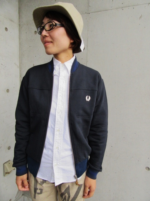 FRED PERRY × Nigel Cabourn ･･･ Military SWEAT BOMBER JACKET STYLE！★！_d0152280_353846.jpg