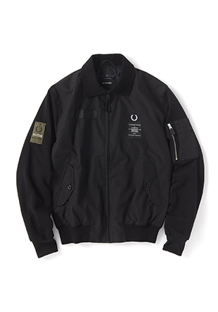 FRED PERRY × Nigel Cabourn ・・・ Military SWEAT BOMBER JACKET STYLE!★!_d0152280_3573717.jpg
