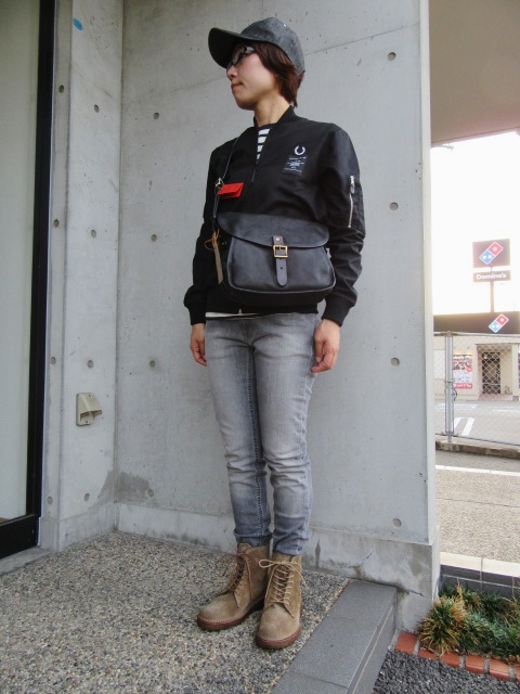 FRED PERRY × Nigel Cabourn ・・・ Military SWEAT BOMBER JACKET STYLE!★!_d0152280_405881.jpg