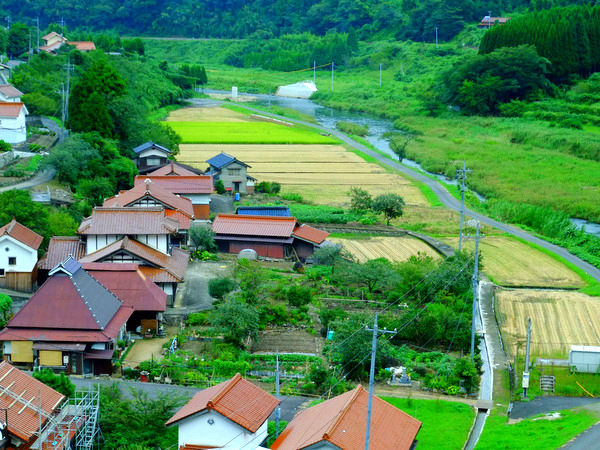「島根・吉賀町 古民家訪問、森の間(もりのま)おにぎりランチ」_a0000029_21502242.jpg