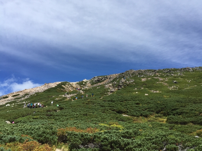 白山登山（御前峰～砂防ルート）_c0113733_2256216.jpg