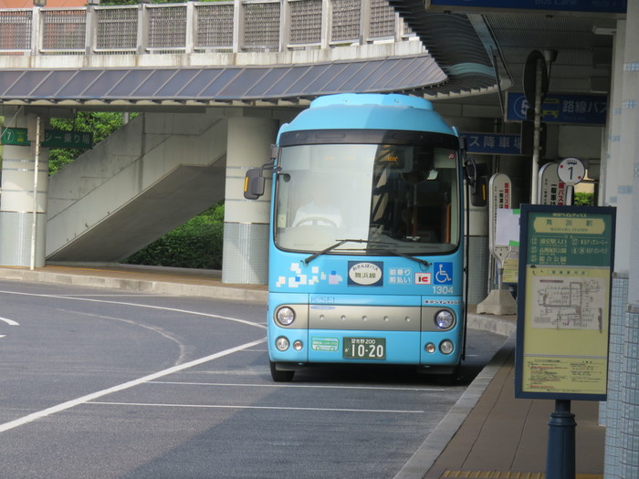 おさんぽバス舞浜線1304号車代走 Keiyo Resort Transit Co