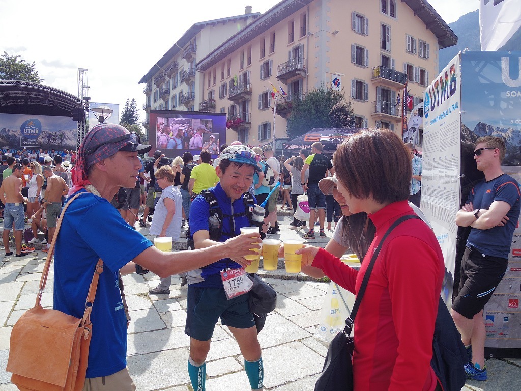 ＵＴＭＢ２０１６　レース当日（クールマイユールからゴールまで）_c0337813_13140116.jpg