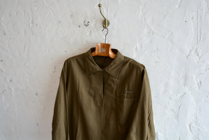 Czech army work pull over shirts 2types dead stock_f0226051_16435392.jpg