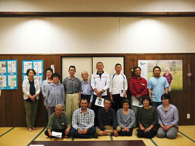 無農薬・無化学肥料で育てる「菊池水源産エゴマ」 黒エゴマの開花と台風16号による被害_a0254656_205512.jpg