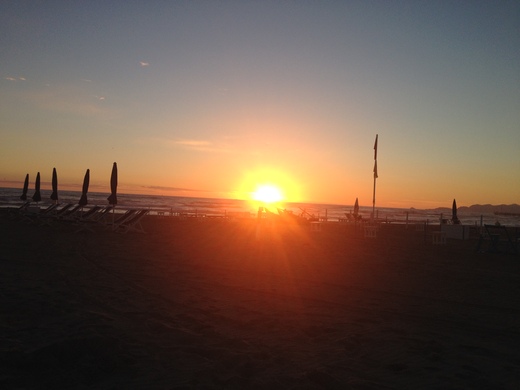 フォルテ・ディ・マルミの夕焼け_a0136671_4225648.jpg