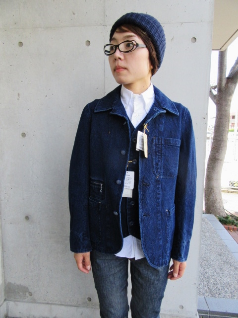 定番で素材限定。。。SOUND MAN Birmingham 刺し子DENIM限定★_d0152280_14594226.jpg
