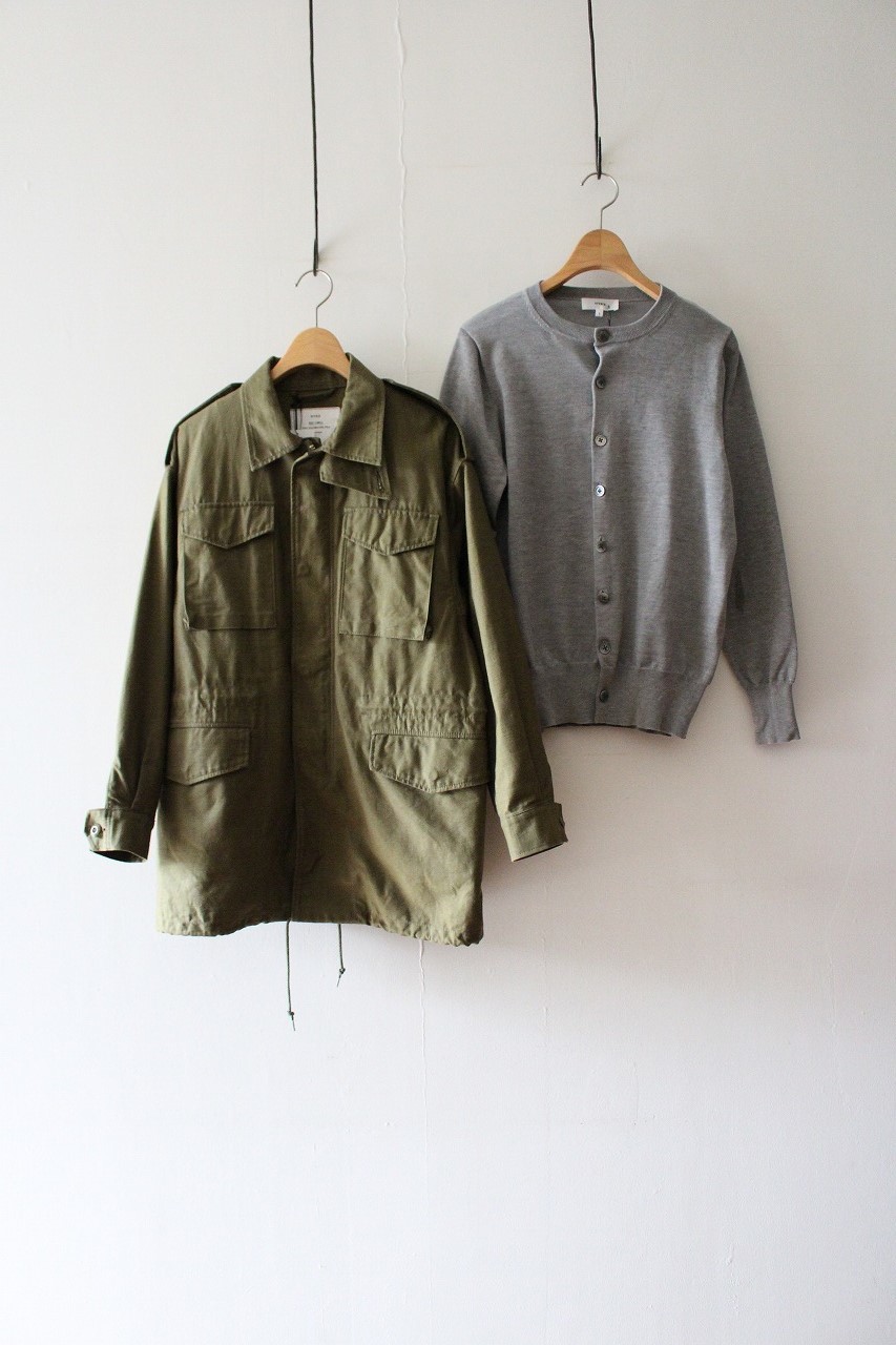 HYKEハイクのBIG FIELD JACKETやKNIT CARDIGAN、SLIM PANTSが買取入荷