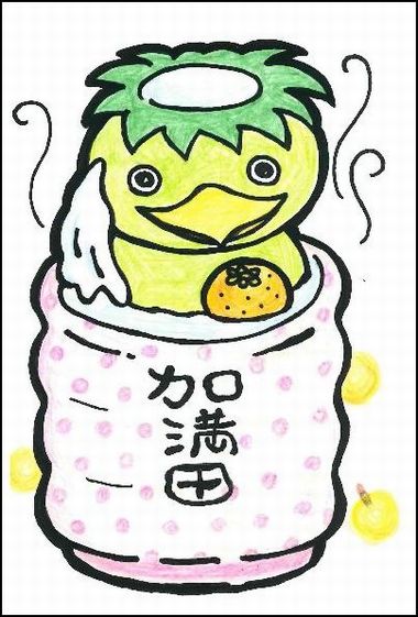 河童のはがき絵コンテスト結果発表!_e0234016_2075532.jpg