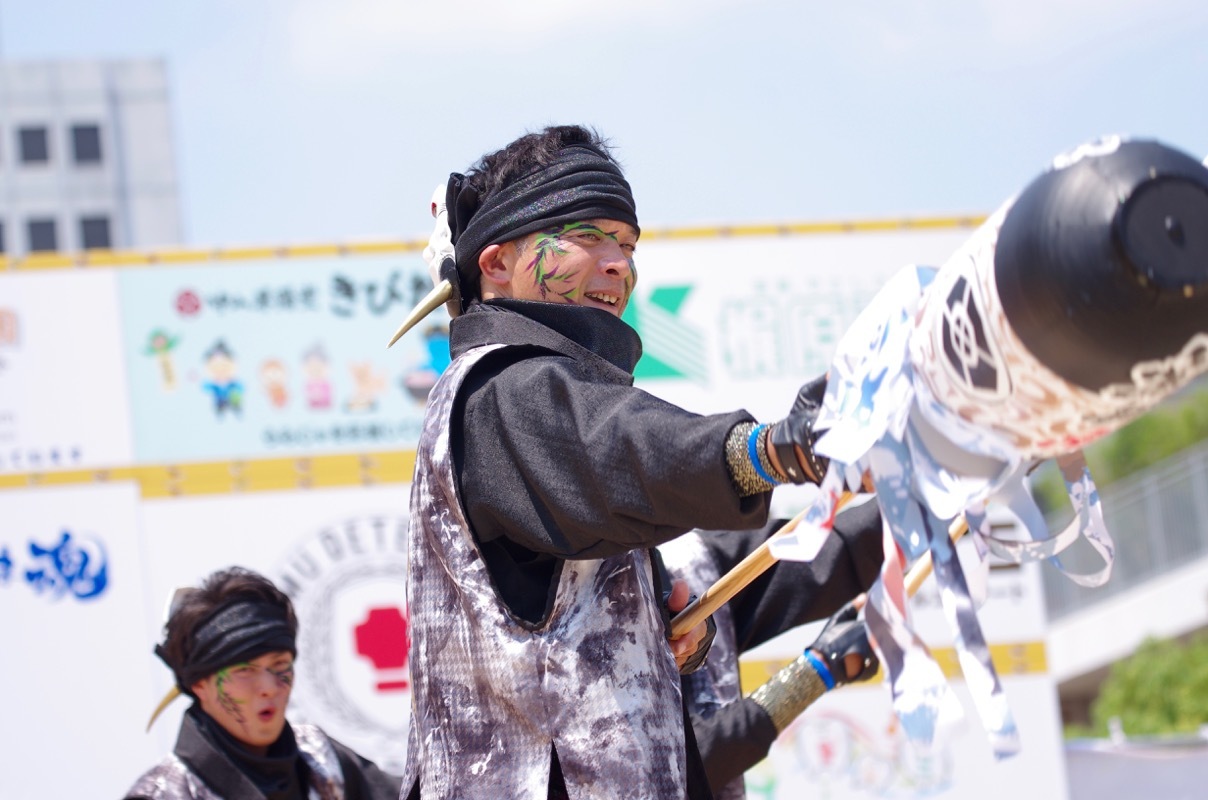 ２０１６岡山うらじゃ1日目その１３（華舞〜鬼蜂〜）_a0009554_23042533.jpg