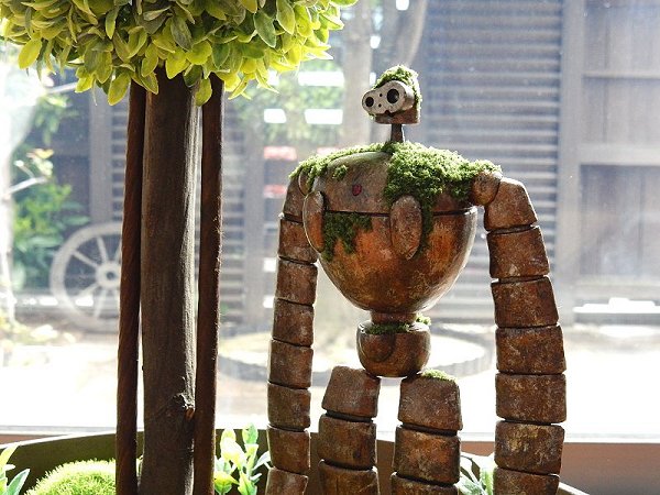 天空の城ラピュタ ロボット兵 ジオラマ 天空の城 ラピュタ ファインモールド ロボット兵 - 趣味の模型