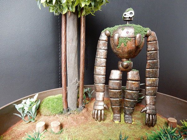 天空の城ラピュタ「ロボット兵 園丁Ver」ジオラマ : WhiteDog工房
