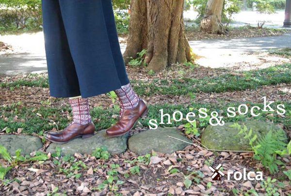 『shoes & socks』フェア、始まりました。_a0253688_18491335.jpg