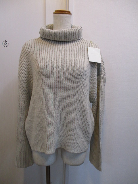 ＴＯＤＡＹＦＵＬ　Turtle Neck Rib Knit_e0076692_18534234.jpg