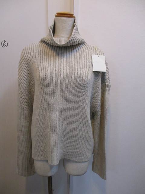 ＴＯＤＡＹＦＵＬ　Turtle Neck Rib Knit_e0076692_18534712.jpg