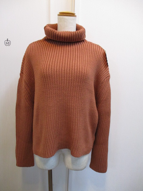 ＴＯＤＡＹＦＵＬ　Turtle Neck Rib Knit_e0076692_18582218.jpg