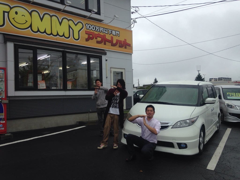 9月23日(金)TOMMYアウトレット☆ヴェルファイアH様納車(*´∀`)ノ エリシオンH様納車(*^^)v あゆブログ♪_b0127002_16210156.jpg