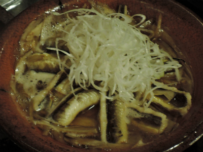 穴子の柳川_f0157910_16053801.jpg